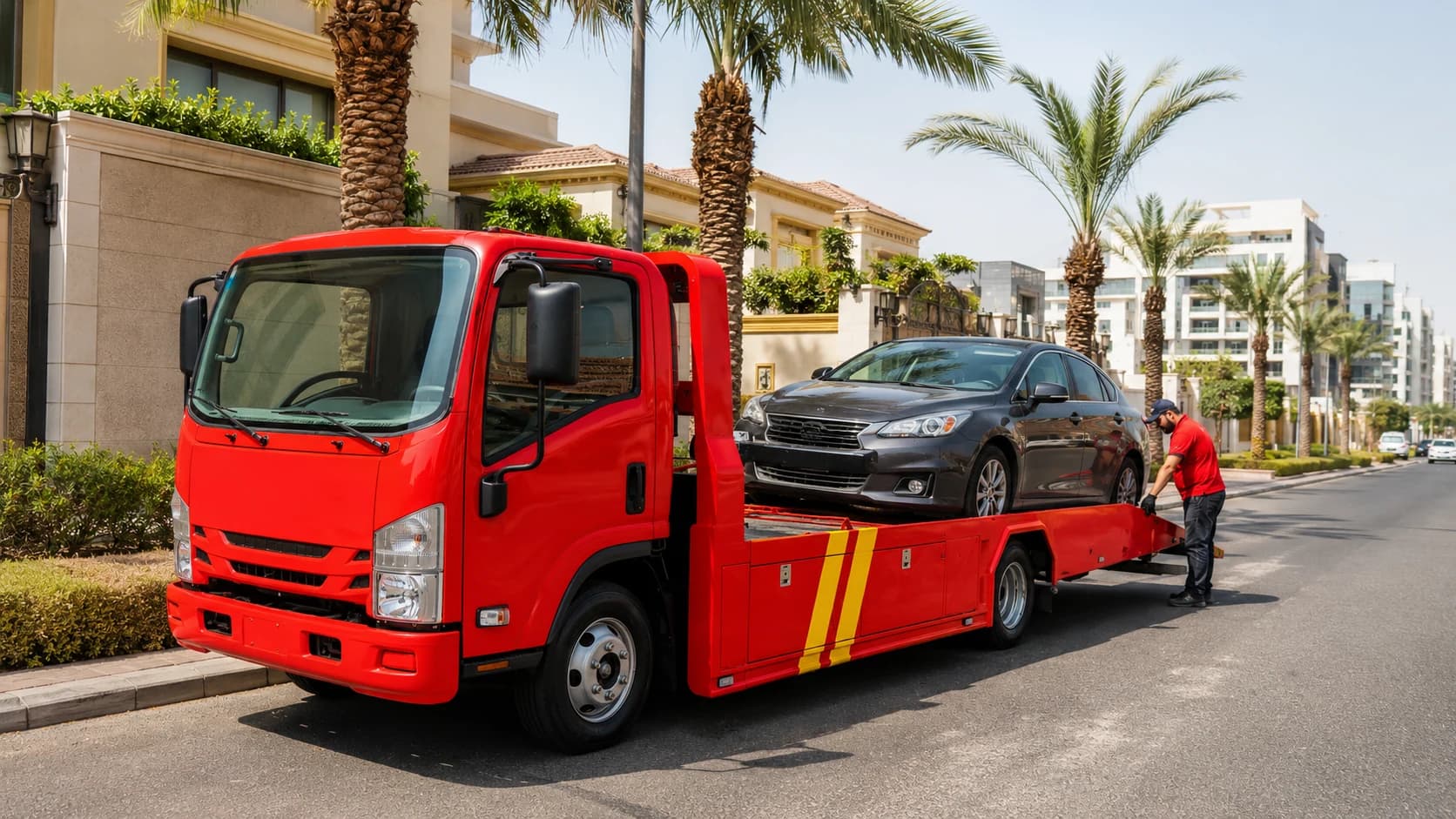 Car Towing in Al Safa and Al Marwah Jeddah