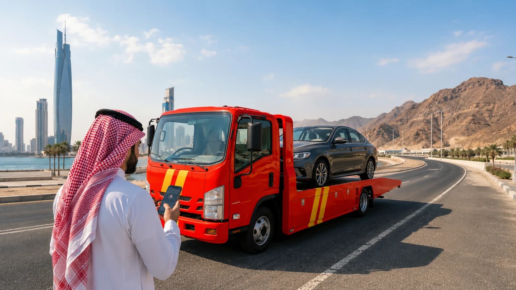 North Jeddah Car Towing: When You Need It and How to Book