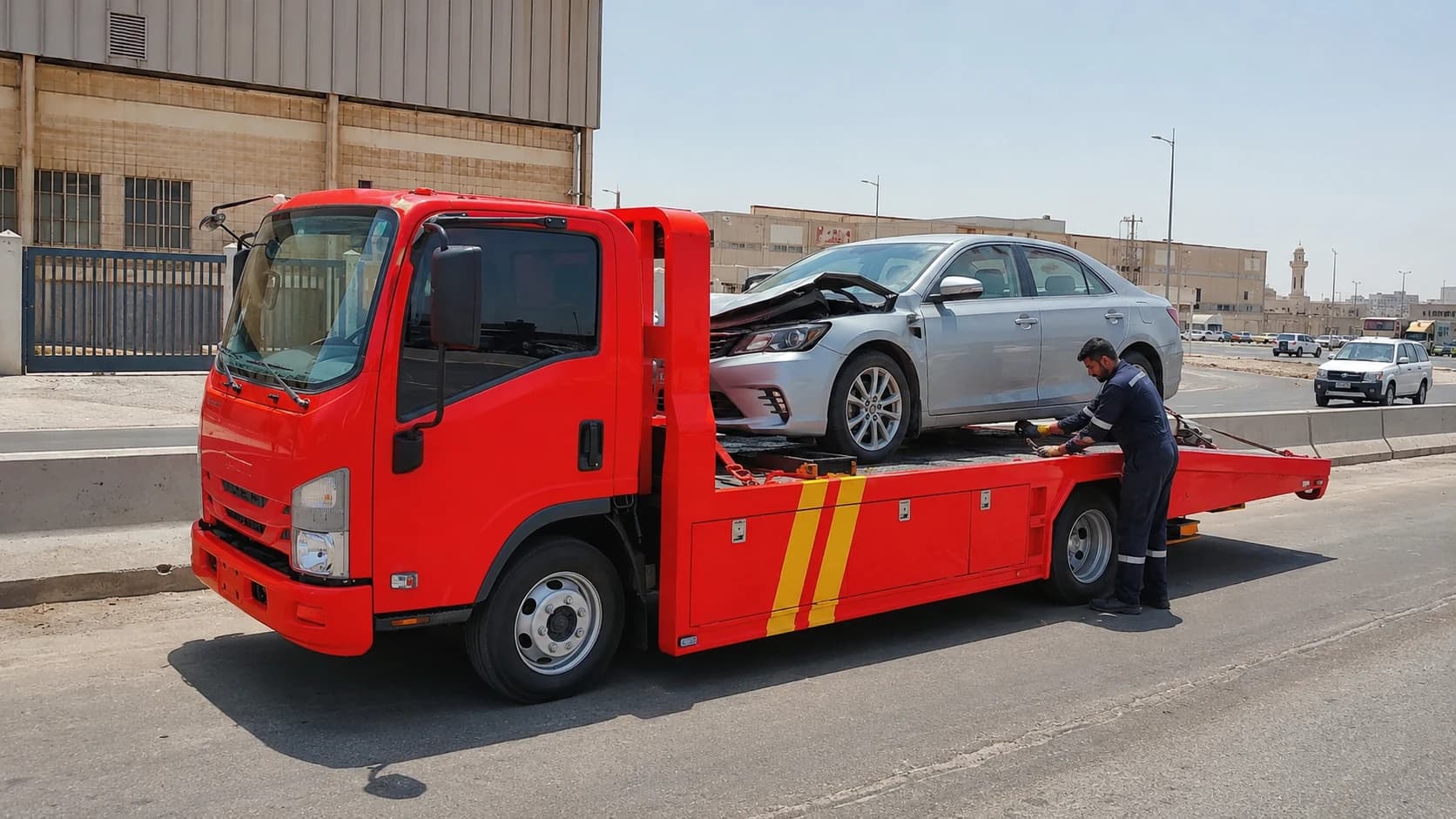South Jeddah Towing for Breakdown and Accident Cars