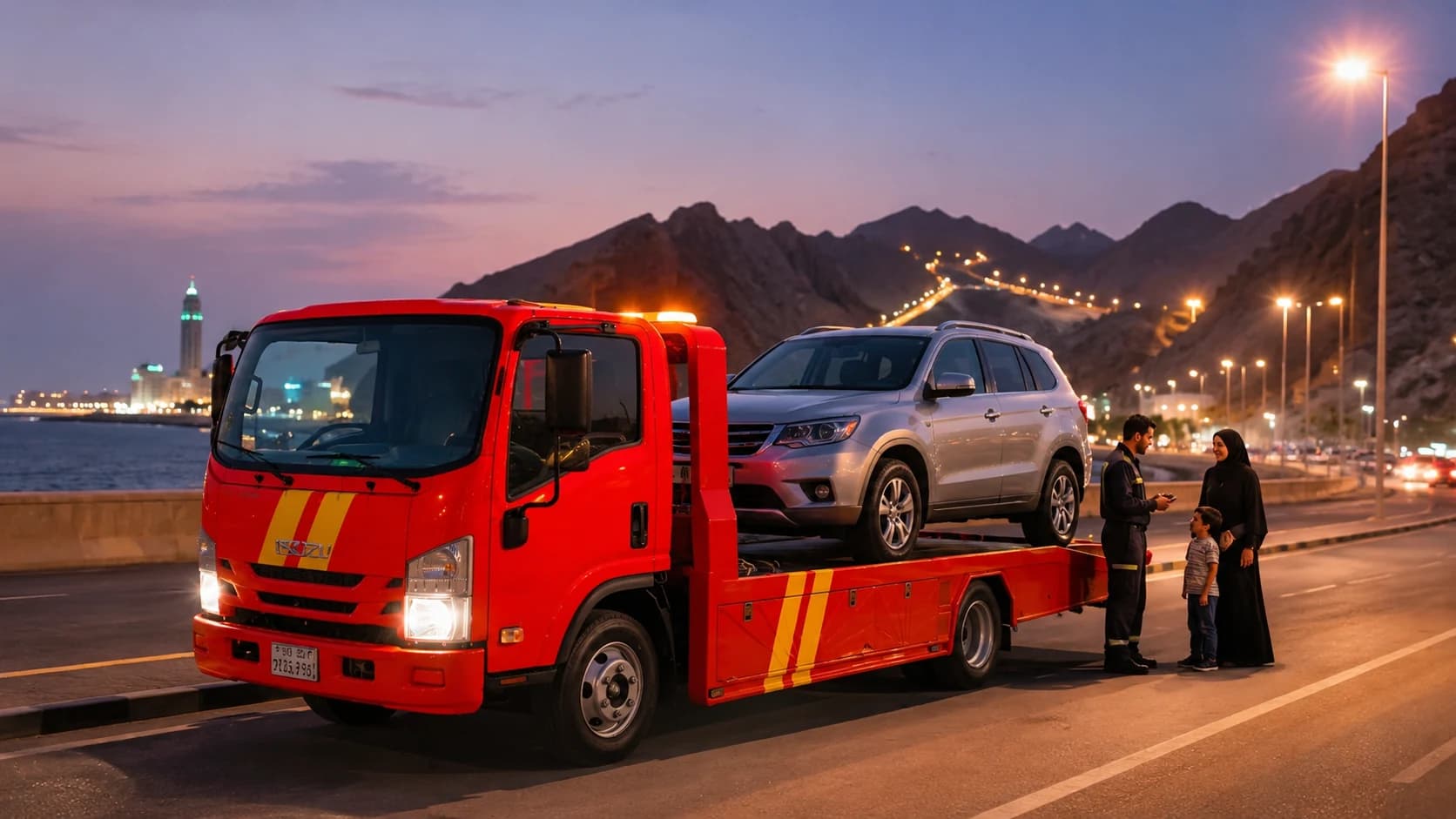 Weekend and Holiday Car Towing in Jeddah and Makkah